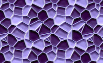 Wabenmosaik violett